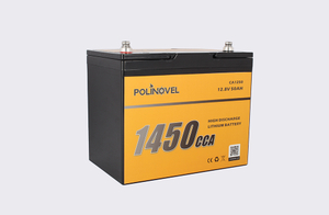 Hochentladende 12V 50Ah 1450CCA Lithium-Starterbatterie für Boote